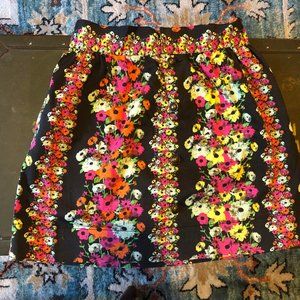 Colorful Flowered Skirt